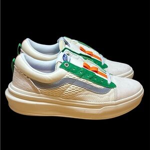 Size 9.5 - Vans Old Skool Overt Plus CC Marshmallow Multi Mens VN0005WJYQ11